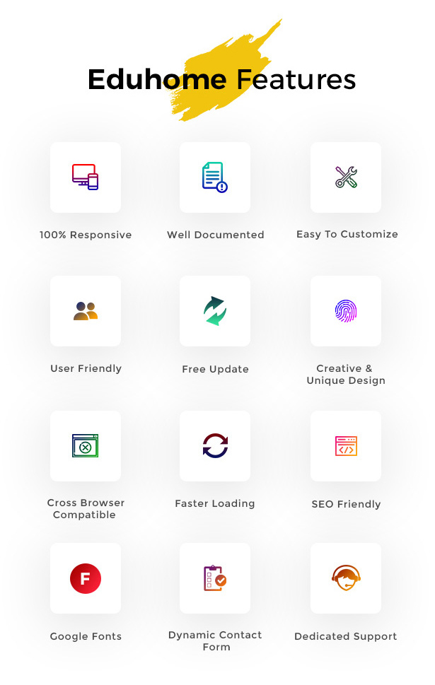 Eduhome - Education Bootstrap Template for College