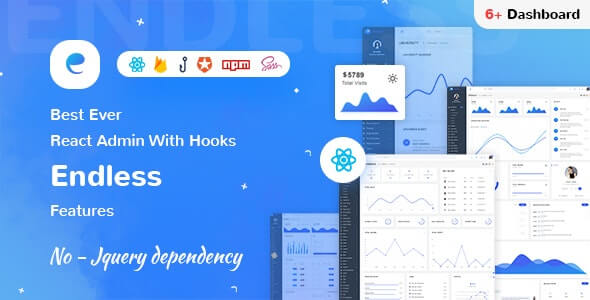 Endless React Admin Template