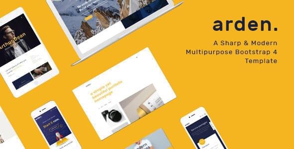Arden Multipurpose HTML Template