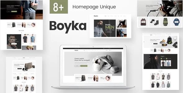 Boyka Fashion eCommerce HTML Template