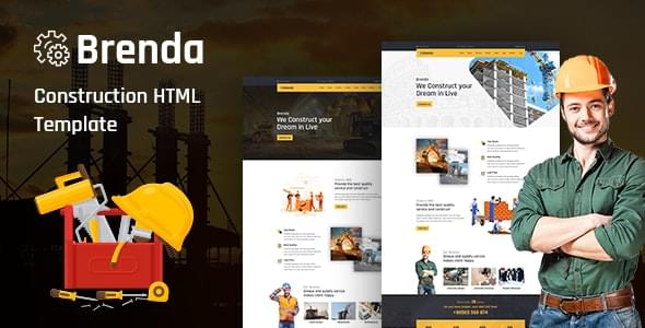 Brenda Construction HTML5 Template