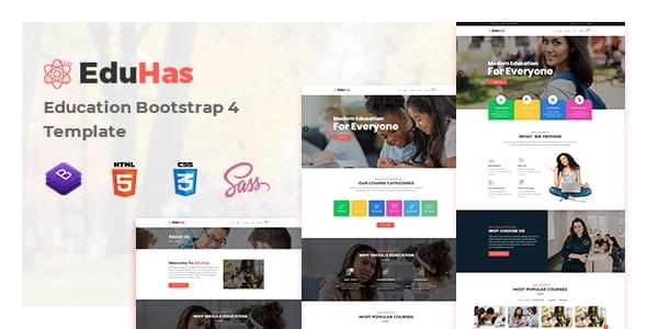 Eduhas Education HTML Template