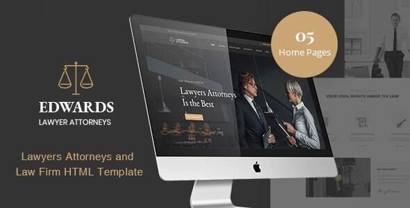Edwards Law Firm HTML Template