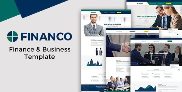 Financo Finance & Investment HTML Template