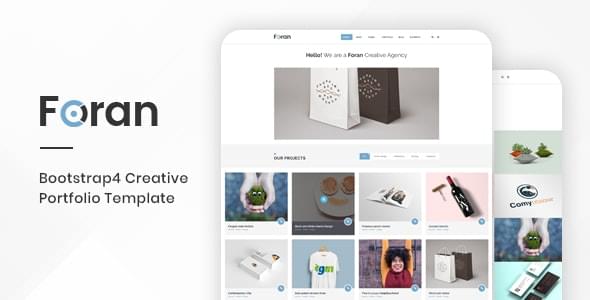 Foran Creative Portfolio Bootstrap 4 Template