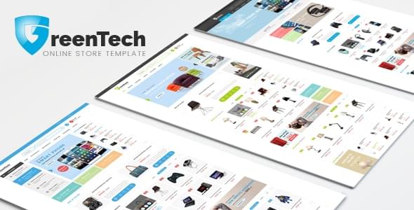 GreenTech Electronics Fashion Store HTML Template