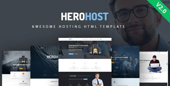 HeroHost Web Hosting HTML Template