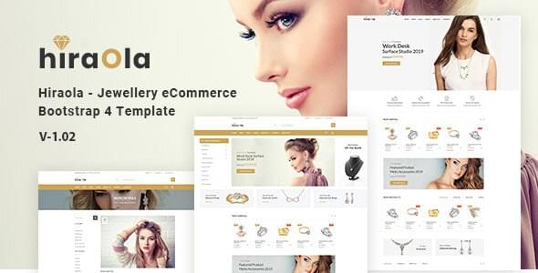 Hiraola Jewelry Store HTML Template