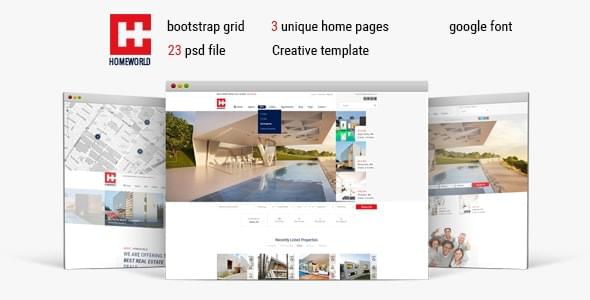 Homeworld Real Estate HTML5 Template