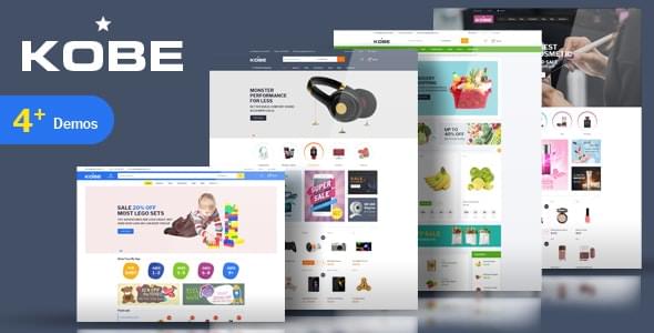 Kobe Kids Toys Electronics Store HTML Template