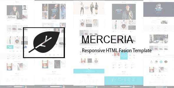 Merceria Fashion Store HTML Template