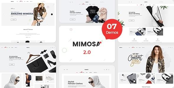Mimosa Fashion eCommerce Template