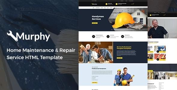 Murphy Home Maintenance & Repair Service HTML Template