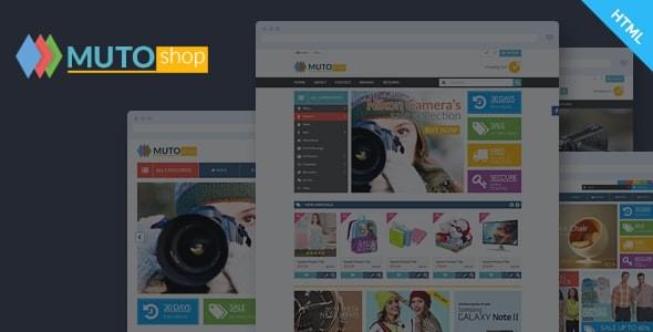Muto Electronics Fashion Shop HTML Template