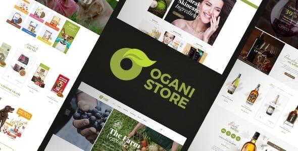 Ogani Organic Food eCommerce HTML Template