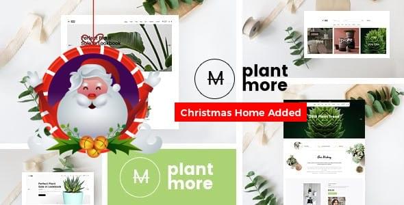 Plant and Flower Shop eCommerce HTML Template Plantmore