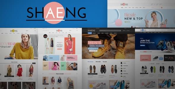 Shaeng Fashion Shop HTML Template