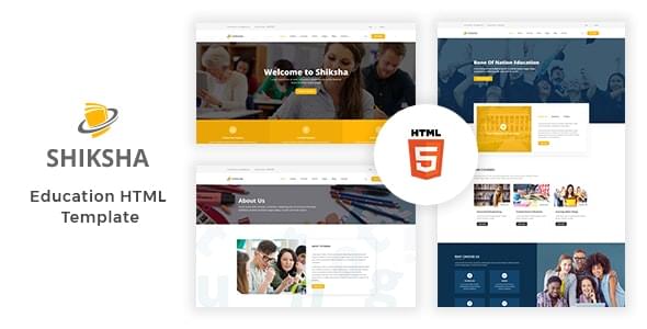 Shiksha Education HTML Template
