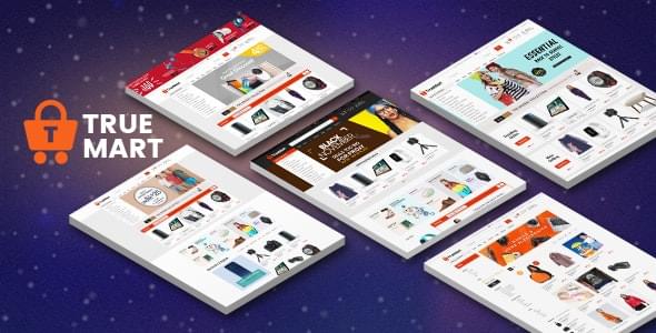 Truemart Fashion Electronics Store HTML Template