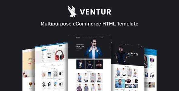 Ventur Multipurpose eCommerce HTML Template