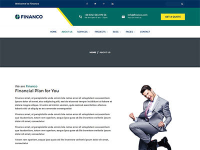finance wordpress