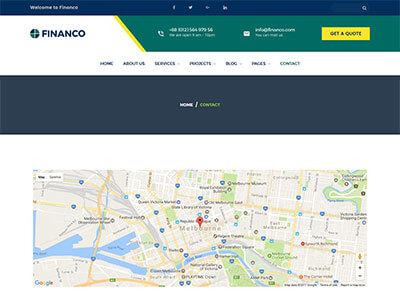 finance wordpress