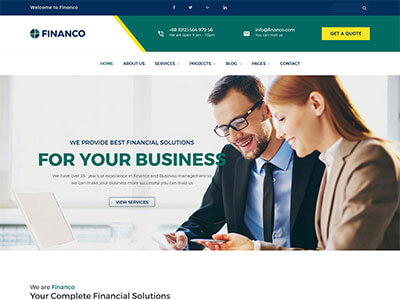 finance wordpress
