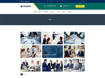 finance wordpress
