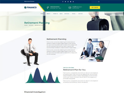 finance wordpress